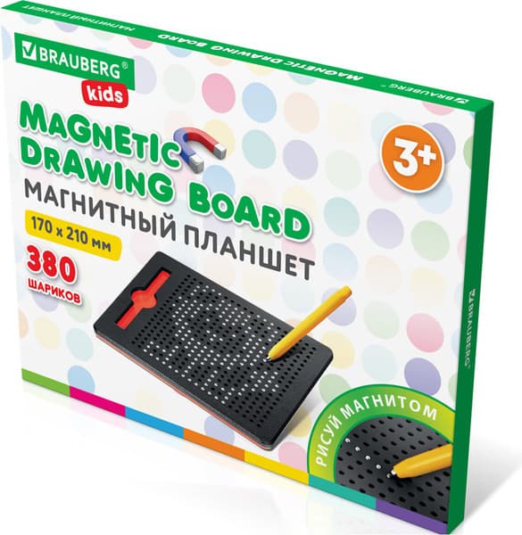 Планшет магнитный Brauberg Kids. Magpad Medium / 664921 8