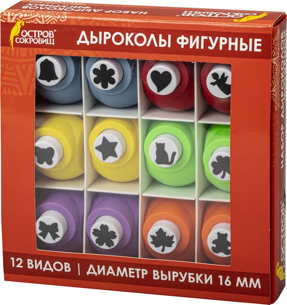 Фигурный дырокол Остров Сокровищ 665227