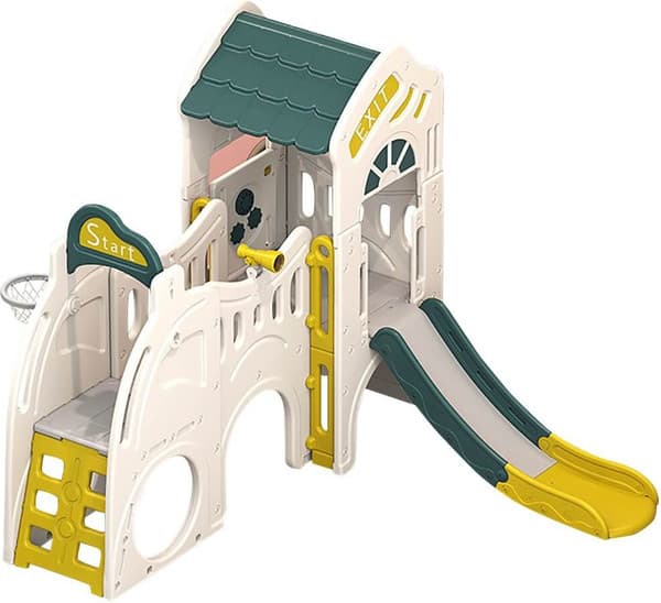 Игровой комплекс UNIX Kids Playhouse с горкой / ppphslcgy