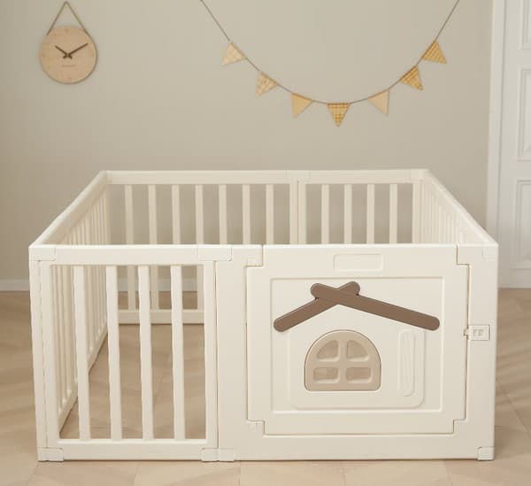 Игровой манеж UNIX Kids Classic Tree House 150x130 / ppcl8cl 4