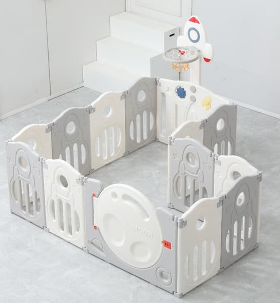 Игровой манеж UNIX Kids Supreme Space 160x160 / ppsusp12gry 3