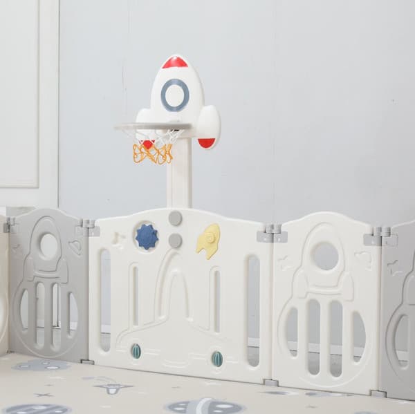 Игровой манеж UNIX Kids Supreme Space 160x160 / ppsusp12gry 3
