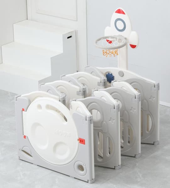 Игровой манеж UNIX Kids Supreme Space 160x160 / ppsusp12gry 9
