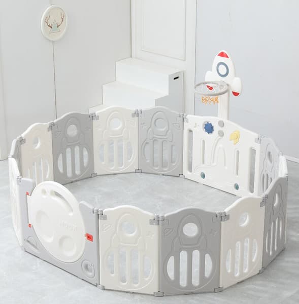 Игровой манеж UNIX Kids Supreme Space 200x240 / ppsusp18gry 3