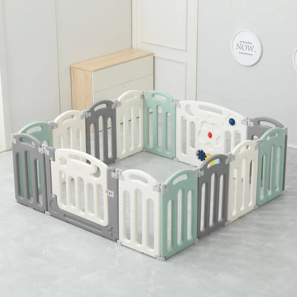 Игровой манеж UNIX Kids Simple 114x151 Color / ppsi10ggw