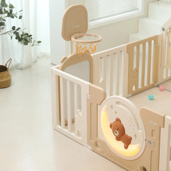 Игровой манеж UNIX Kids DeLuxe House 150x180 / pplxswh180wc 10
