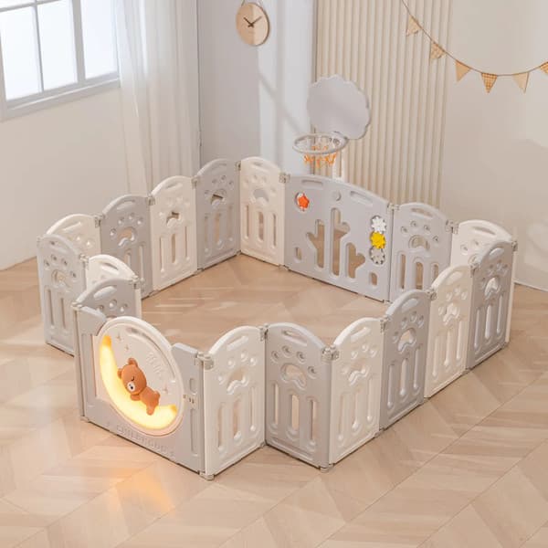 Игровой манеж UNIX Kids DeLuxe 150x180 / pplx180wg 4