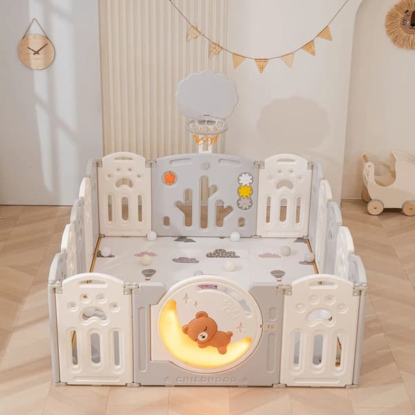 Игровой манеж UNIX Kids DeLuxe 180x200 / pplx200wg 3