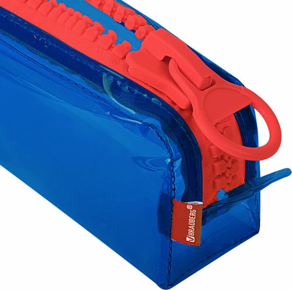 Пенал Brauberg Contrast Blue / 272341 5