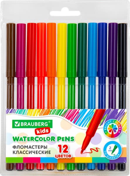 Фломастеры Brauberg Kids / 152601