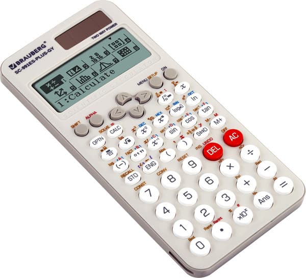 Калькулятор Brauberg SC-991ES-Plus-GY / 272652