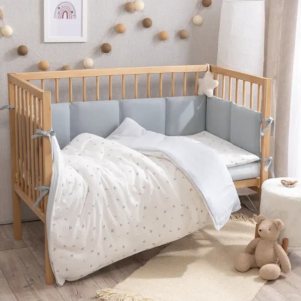 Комплект постельный для малышей Perina Muslin / КПБ3-М.1.23х2.9 9