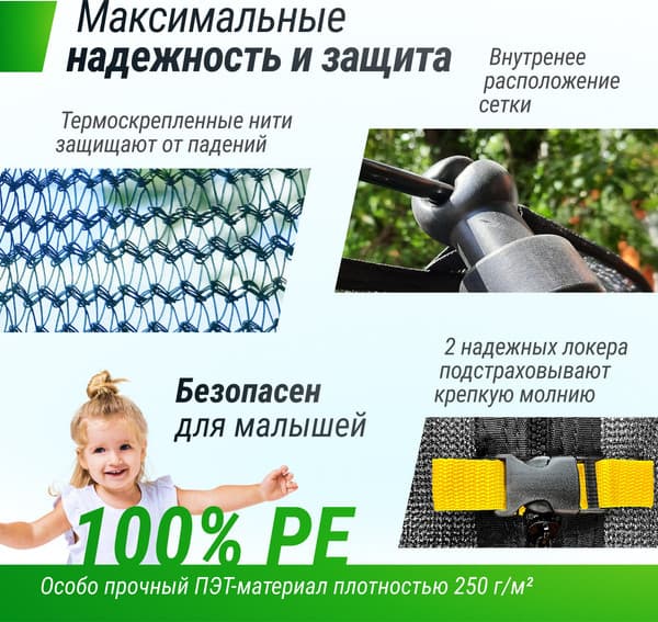Батут UNIX Line Supreme Game 14ft / trusug14gr 5