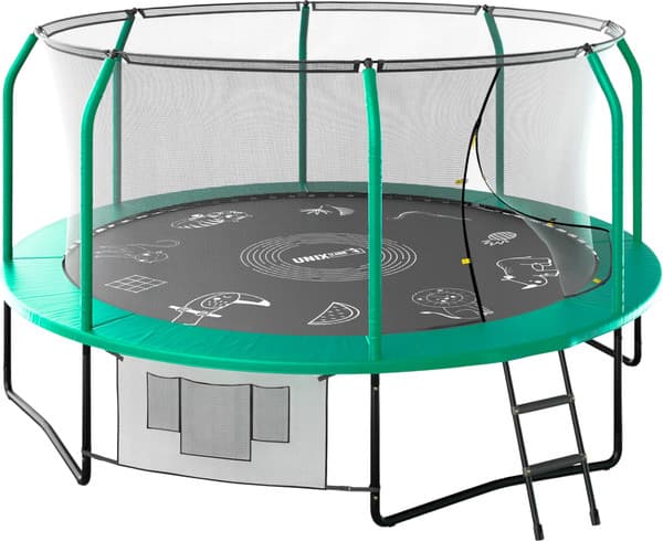 Батут UNIX Line Supreme Game 14ft / trusug14gr