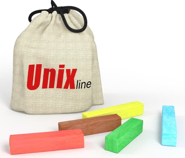 Набор мела канцелярского UNIX Line Для рисования на батуте / TRUMEL5 3
