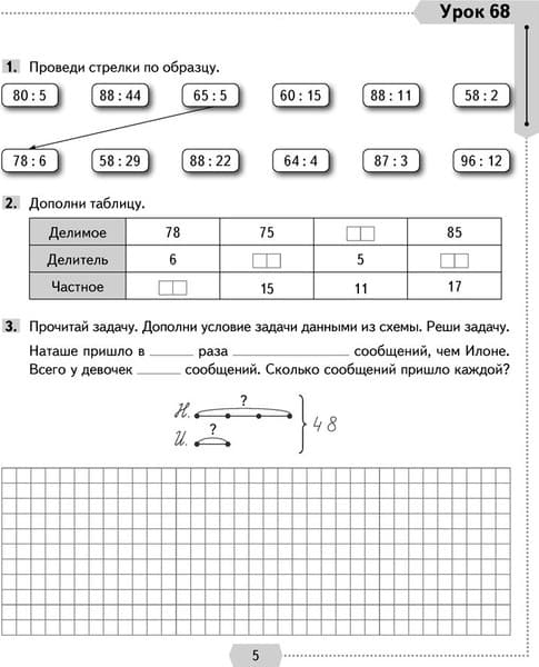 Рабочая тетрадь Аверсэв Математика. 3 класс. Часть 2 4