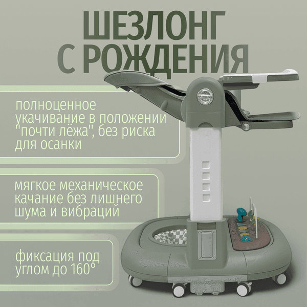 Стульчик для кормления Bubago William / BG 193-1 7