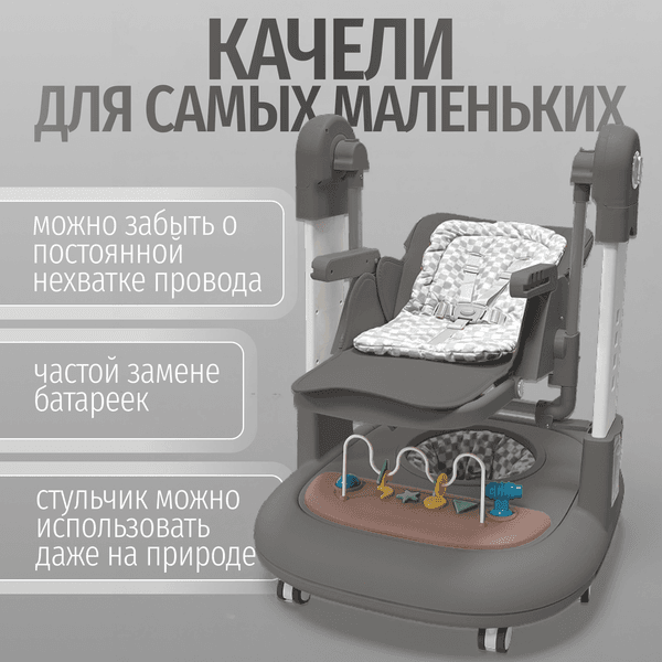 Стульчик для кормления Bubago William / BG 193-2 5