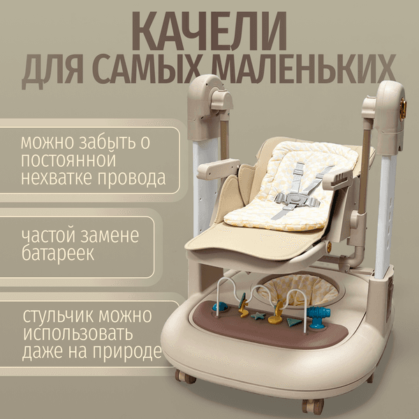 Стульчик для кормления Bubago William / BG 193-3 6