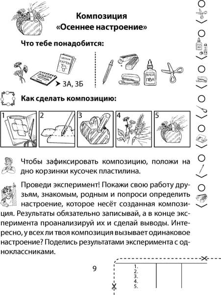 Рабочая тетрадь Аверсэв Трудовое обучение. 3 класс. Тетрадь творческих работ 5