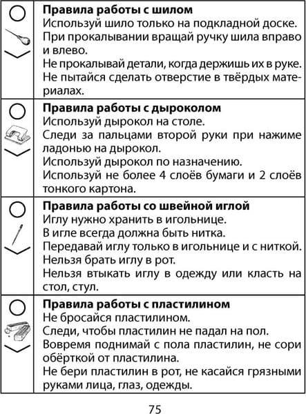 Рабочая тетрадь Аверсэв Трудовое обучение. 3 класс. Тетрадь творческих работ 3