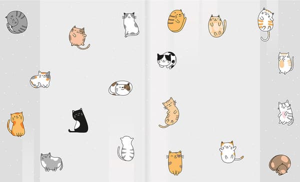 Набор обложек FUNSTER Cats / 274085 5