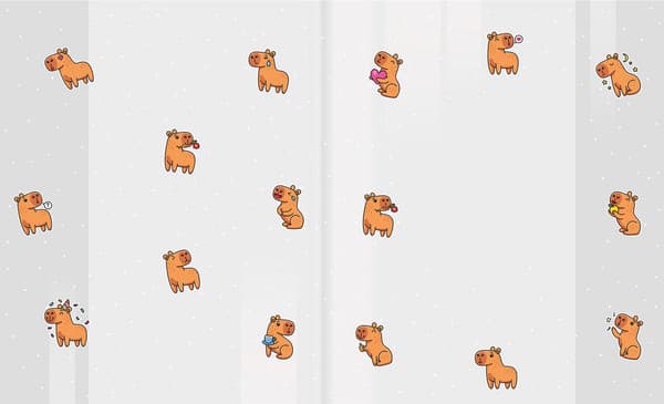 Набор обложек FUNSTER Capybaras / 274087 2