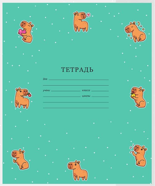 Набор обложек FUNSTER Capybaras / 274087 5