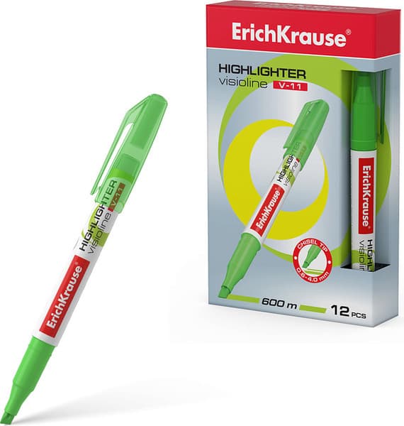 Текстовыделитель Erich Krause Visioline V-11 Mini Neon / 56901 4
