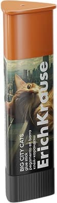 Клей-карандаш Erich Krause Prism Big City Cats / 63166