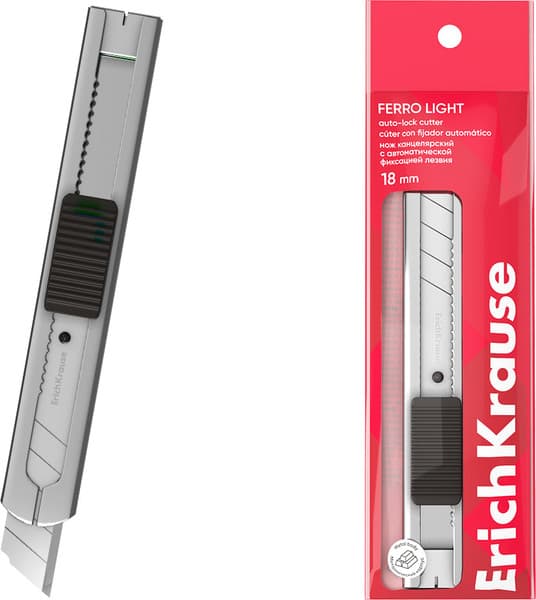 Нож канцелярский Erich Krause Ferro Light / 62754 2