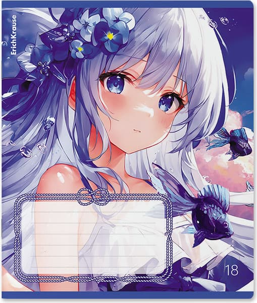 Тетрадь Erich Krause Kawaii Whale / 60550 4