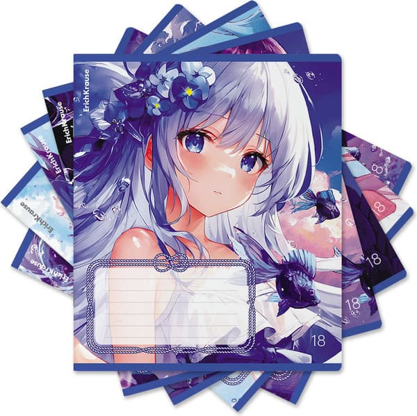 Тетрадь Erich Krause Kawaii Whale / 60550 2