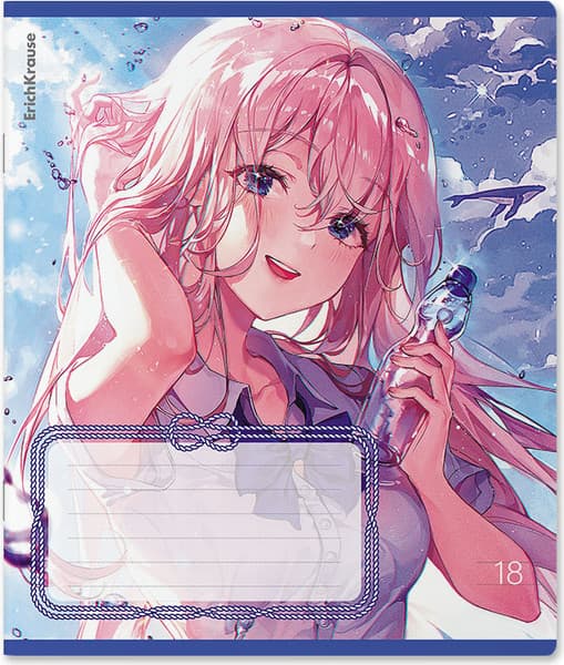 Тетрадь Erich Krause Kawaii Whale / 60551 6