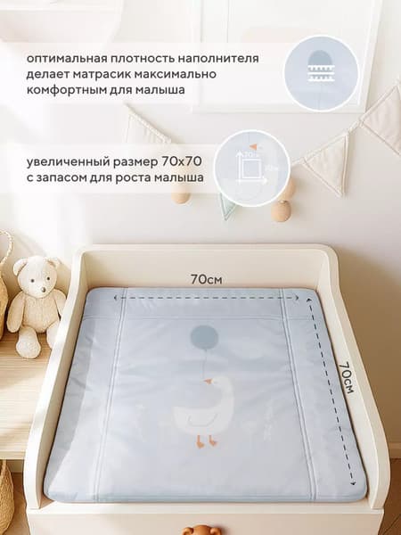 Пеленальный матрас Rant Baloon Goose 4