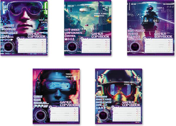 Тетрадь Erich Krause Cyber Game / 60561 3