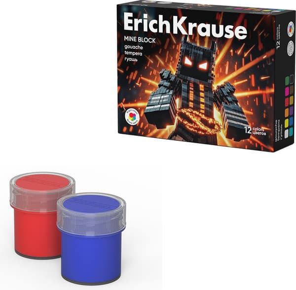 Гуашь Erich Krause Mine Block / 65196 2