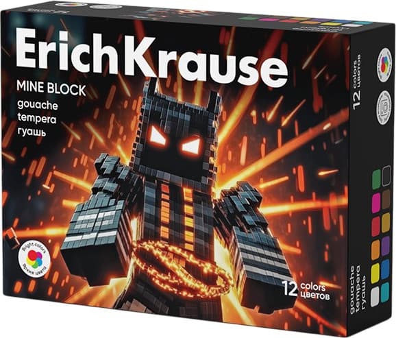 Гуашь Erich Krause Mine Block / 65196