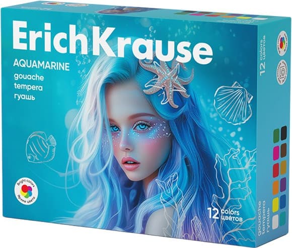 Гуашь Erich Krause Aquamarine / 65191