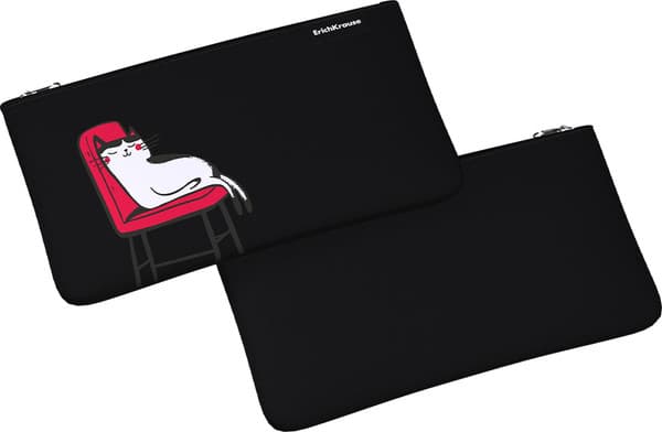 Пенал Erich Krause Lazy Cat / 64967