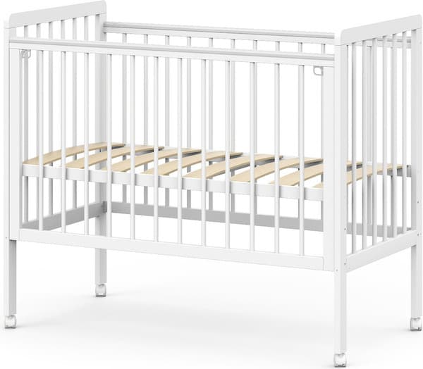 Детская кроватка Атон Baby Master Ariel 04 колесо дерево 9
