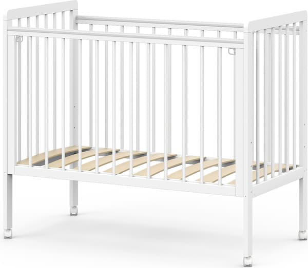 Детская кроватка Атон Baby Master Ariel 04 колесо дерево 10
