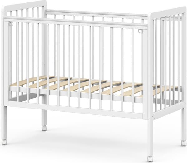 Детская кроватка Атон Baby Master Ariel 04 колесо дерево 8