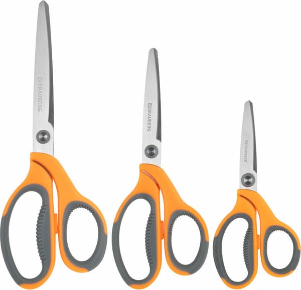 Набор ножниц канцелярских Brauberg Professional / 272981