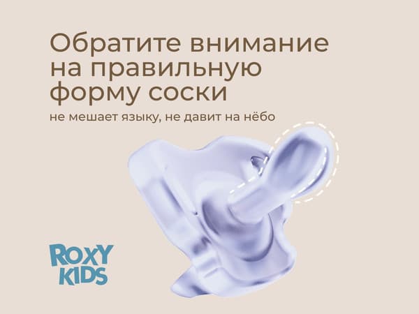 Набор пустышек ROXY-KIDS RSS-005-2SL 4