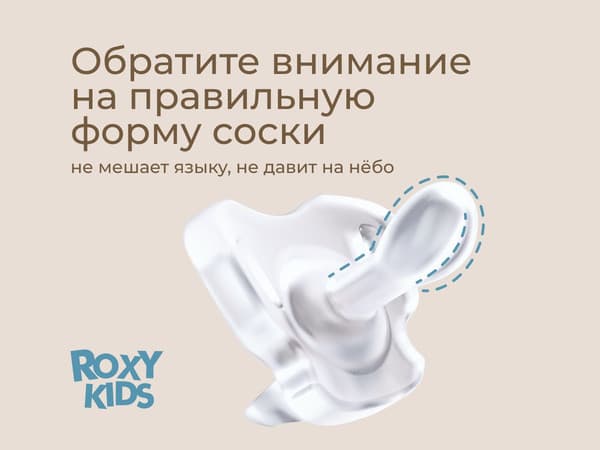 Набор пустышек ROXY-KIDS RSS-005-2S 3