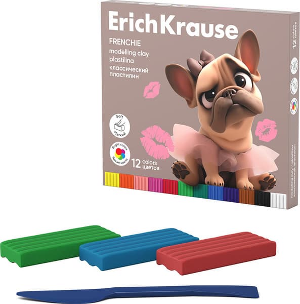 Пластилин Erich Krause Frenchie / 65199 2