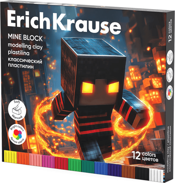 Пластилин Erich Krause Mine Block / 65201