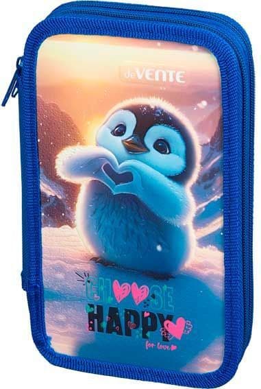 Пенал deVente Happy Pinguin / 7012507