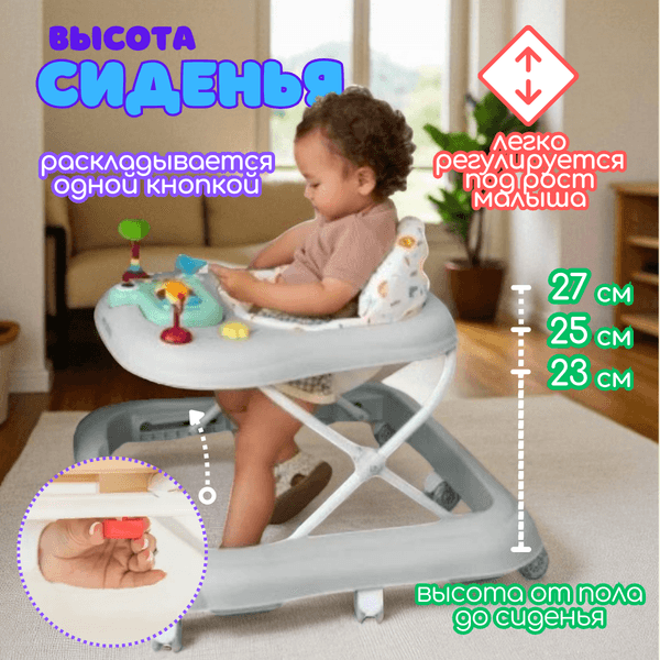 Ходунки Bubago Flopi BG 186-1 4